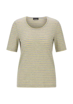 Streifenshirt mit Glanzgarn