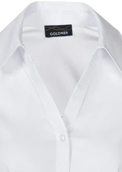 Stretchbequeme Bluse mit Baumwolle
