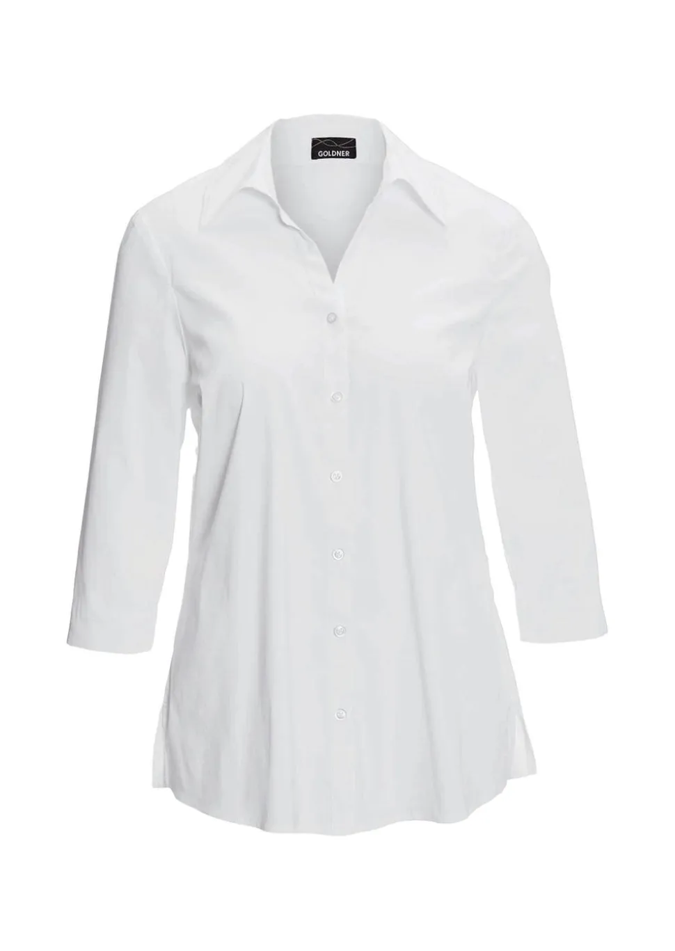 Stretchbequeme Bluse mit Baumwolle