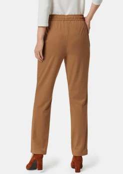 Stretch Hose SARA in Veloursleder-Optik