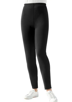 Stretch-Leggings aus gekämmter Baumwolle