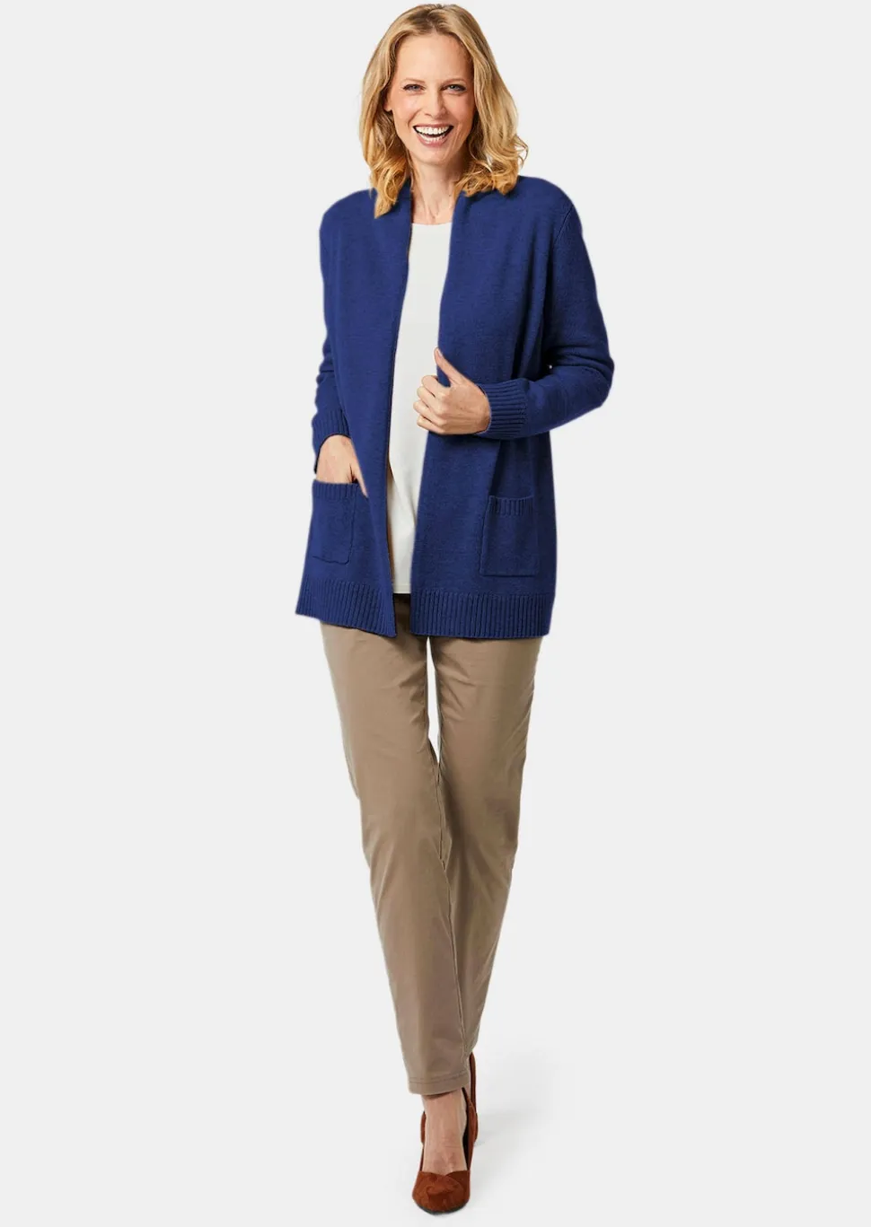 Strickjacke aus Merinowolle