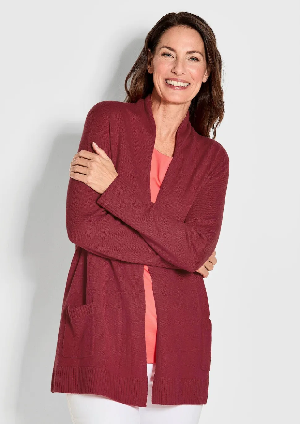 Strickjacke aus Merinowolle
