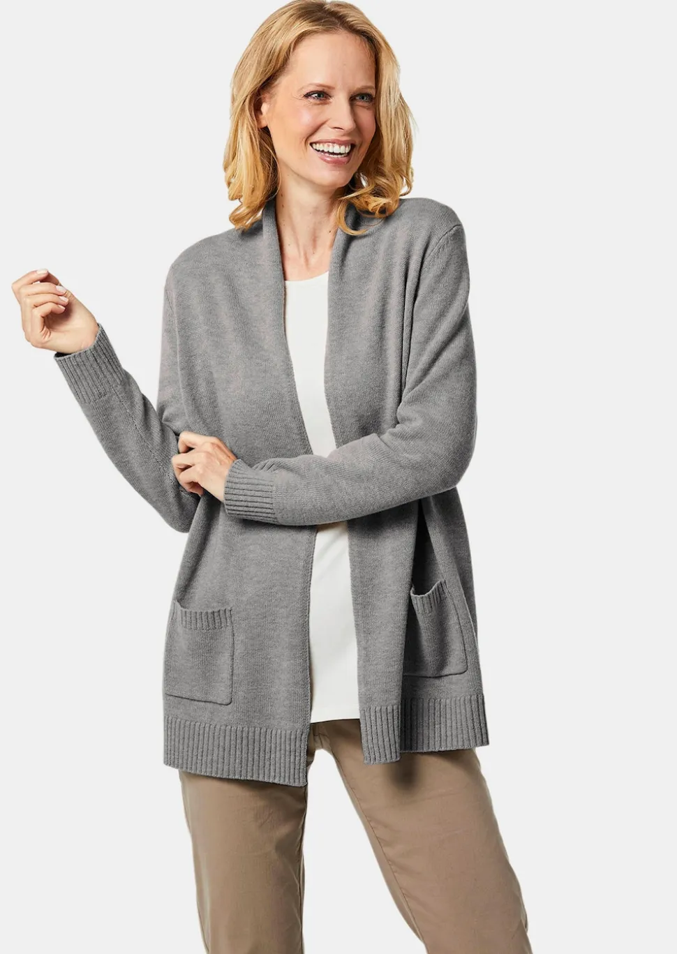 Strickjacke aus Merinowolle