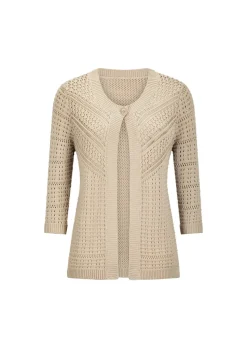 Strickjacke aus reiner Baumwolle