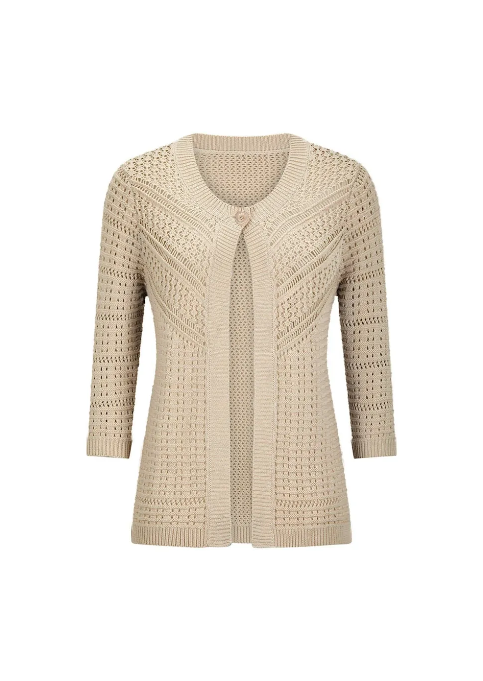 Strickjacke aus reiner Baumwolle