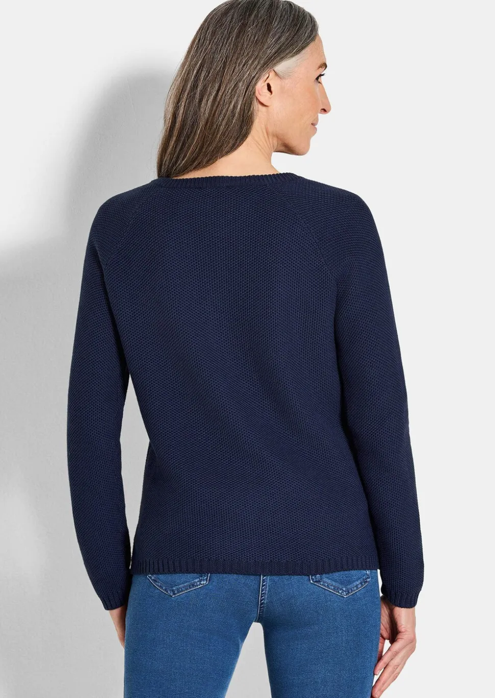 Strickjacke aus reiner Baumwolle