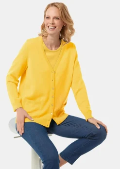 Strickjacke aus reiner Merinowolle