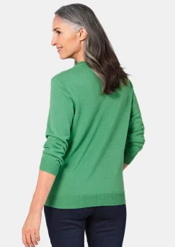 Strickjacke aus reiner Merinowolle