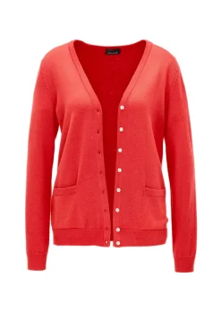 Strickjacke aus reiner Merinowolle