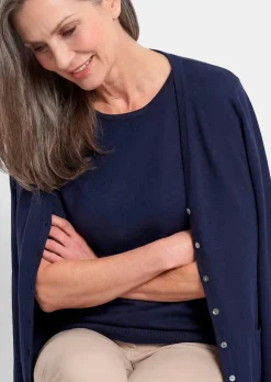 Strickjacke aus reiner Merinowolle