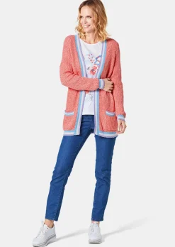 Strickjacke in raffinierter Struktur