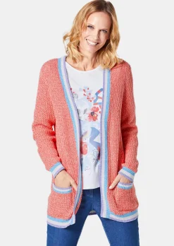 Strickjacke in raffinierter Struktur