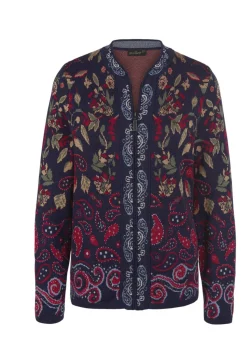 Strickjacke mit aufwändiger Strickstruktur