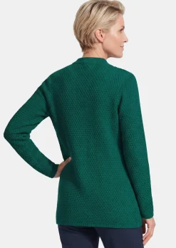 Strickjacke mit 3D-Effekt-Struktur
