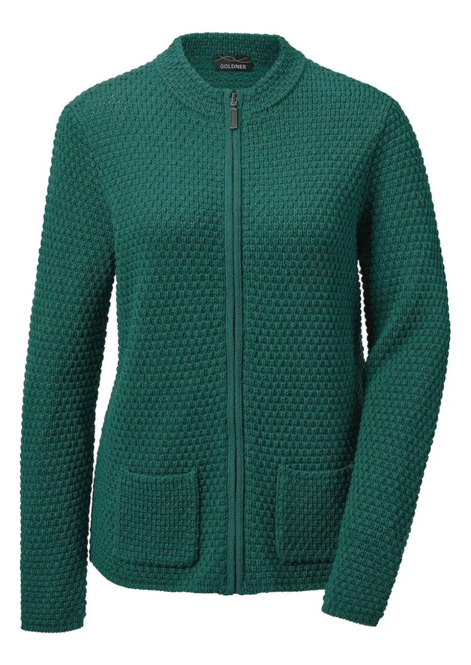 Strickjacke mit 3D-Effekt-Struktur