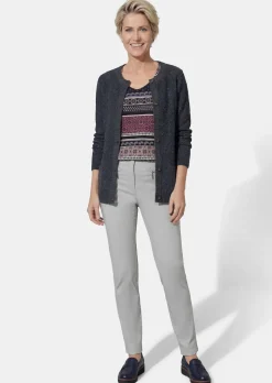 Strickjacke mit Schurwolle