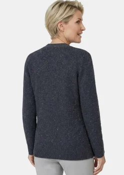 Strickjacke mit Schurwolle