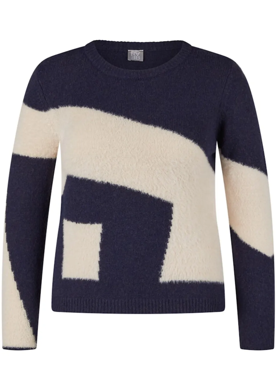 Strickpullover aus Federgarn