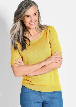 Strickpullover aus reiner Merinowolle