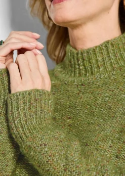 Strickpullover in Bouclé Optik
