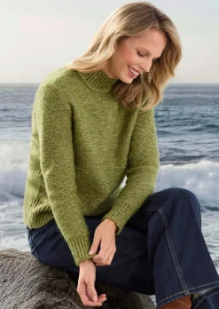 Strickpullover in Bouclé Optik