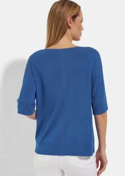 Strickpullover mit Ajourmuster