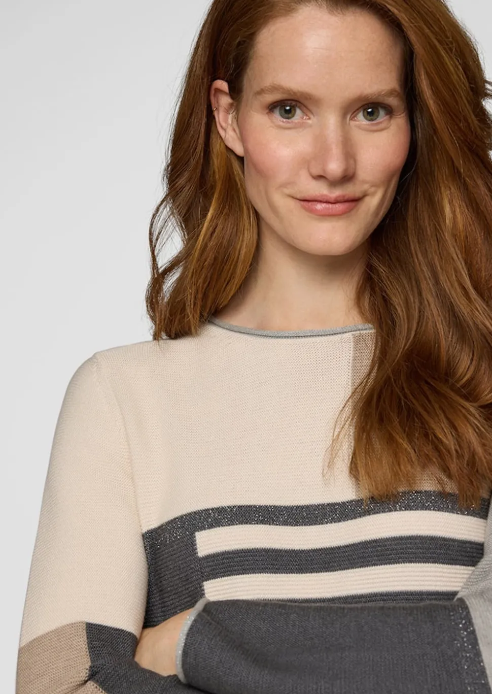 Strickpullover mit Baumwolle