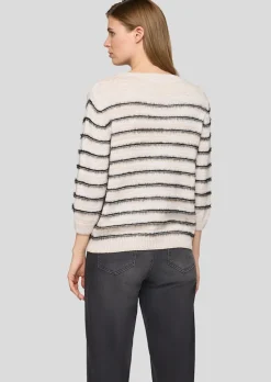Strickpullover mit Flauschgarn