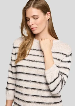 Strickpullover mit Flauschgarn