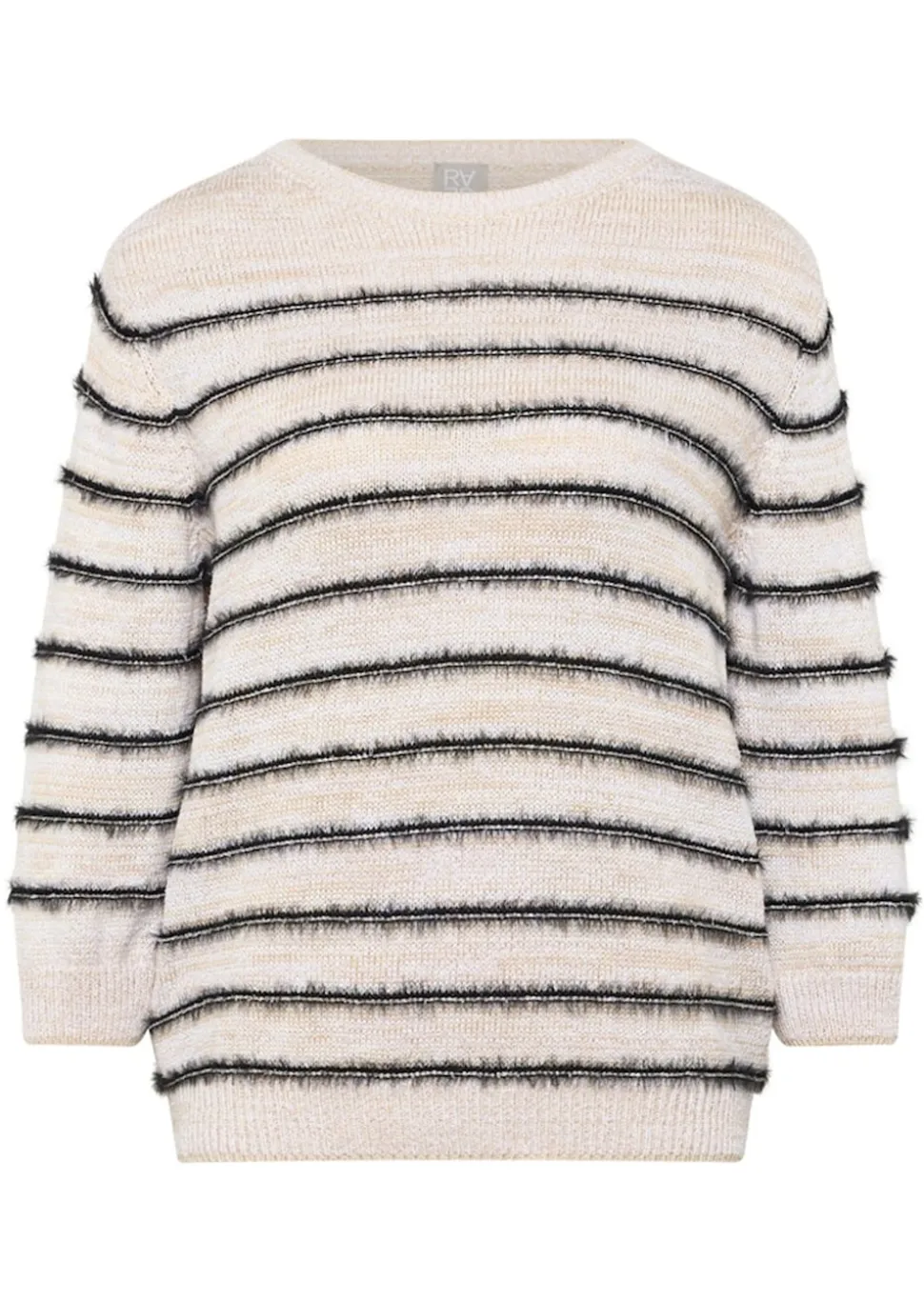 Strickpullover mit Flauschgarn