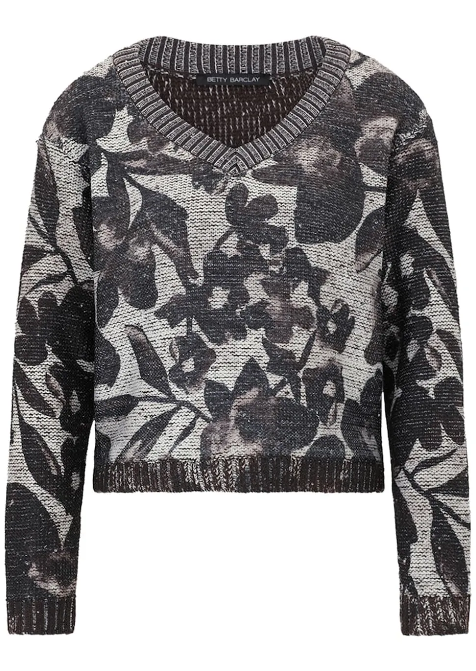 Strickpullover mit Pailletten
