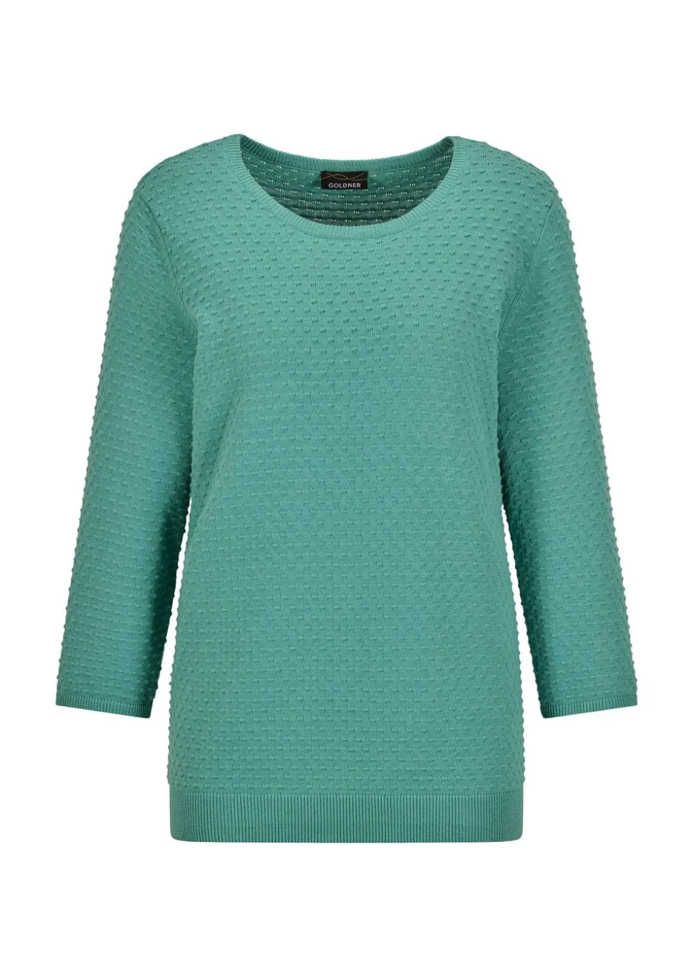 Strickpullover mit Pünktchenmuster