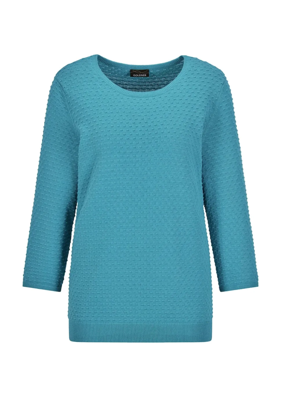 Strickpullover mit Pünktchenmuster