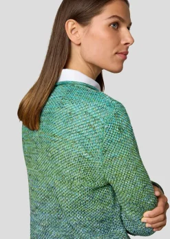 Strickpullover mit Strukturstrick