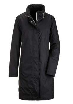 Super leichte Longjacke mit versteckter Kapuze