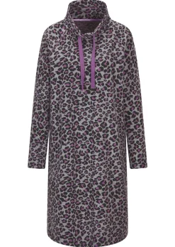 Sweatkleid im Animal Print