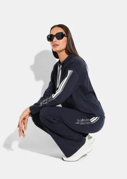Sweatshirt mit Glitzer-Details
