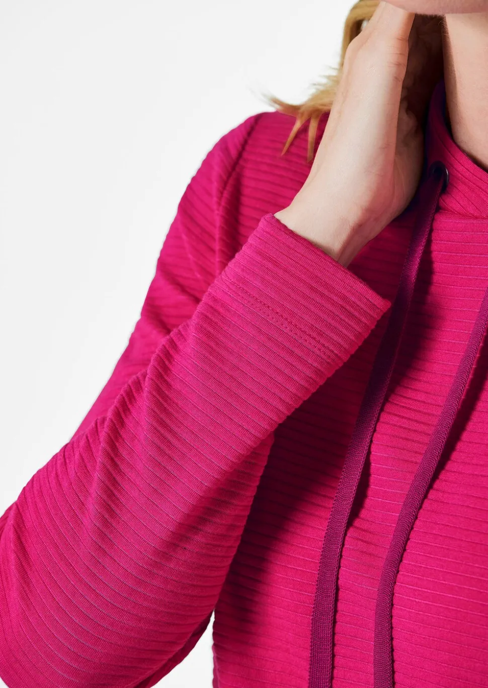 Sweatshirt mit Kordeln