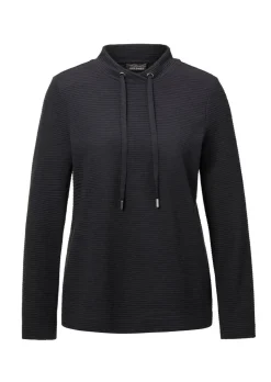 Sweatshirt mit Kordeln