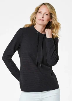 Sweatshirt mit Kordeln