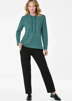 Sweatshirt mit Kordeln