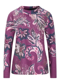 Sweatshirt mit Paisley-Muster