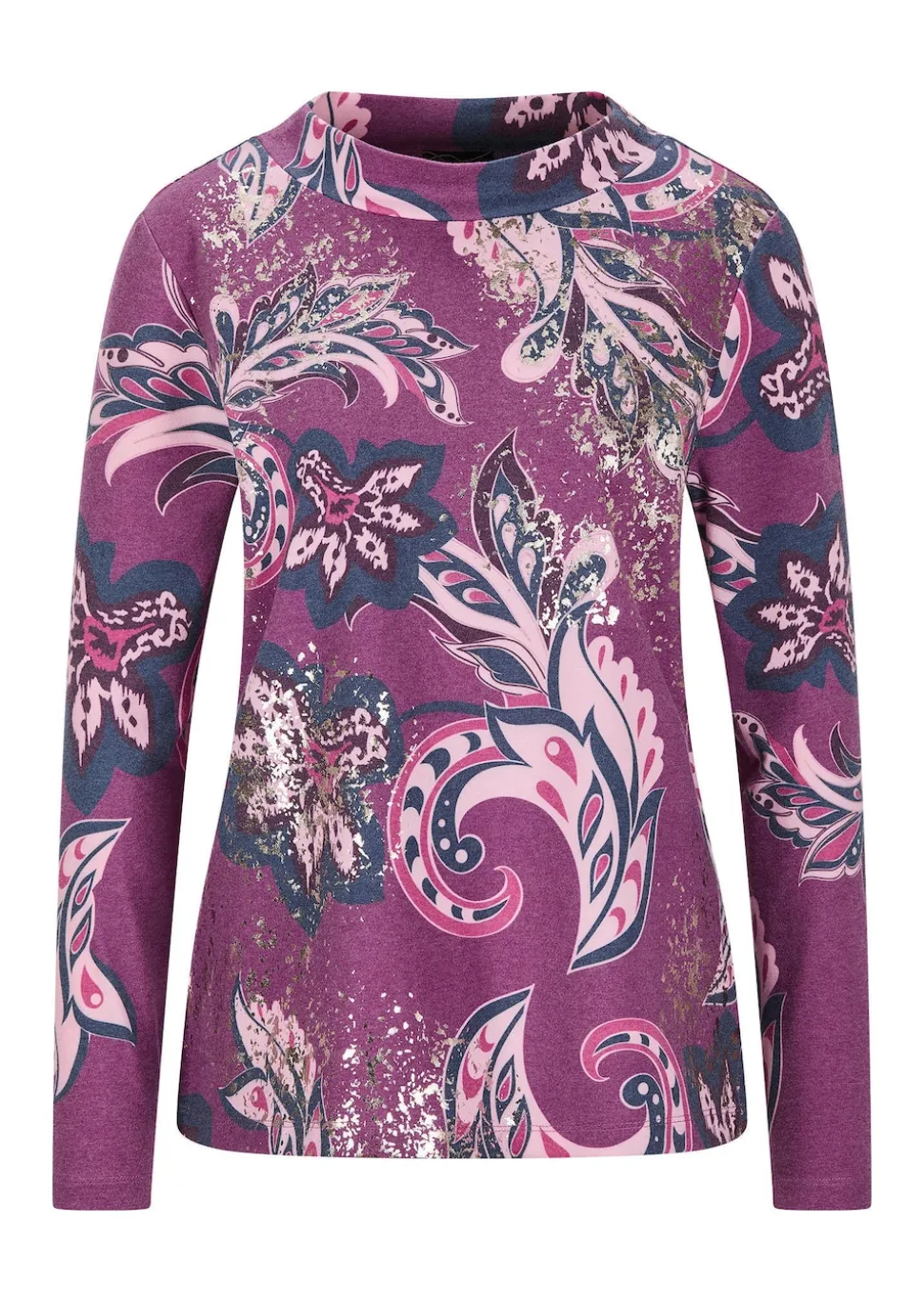 Sweatshirt mit Paisley-Muster