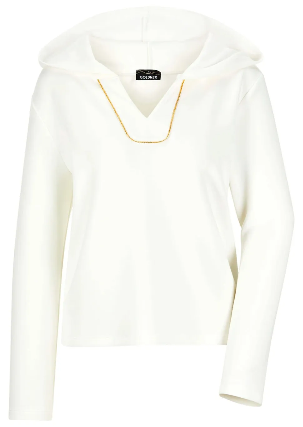Sweatshirt mit Schmuckborte