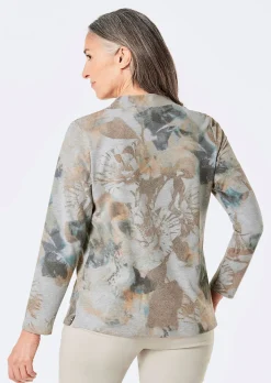 Sweatshirt mit Stehkragen