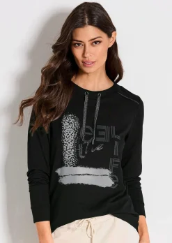 Sweatshirt mit stylischem Frontprint