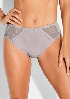 Taillenslip mit Spitzeneinsatz