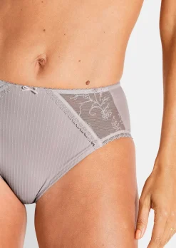 Taillenslip mit Spitzeneinsatz