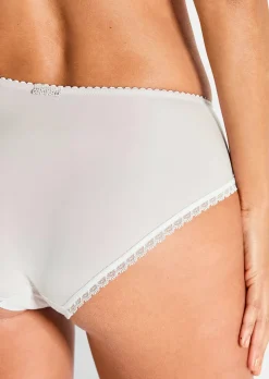 Taillenslip mit Spitzeneinsatz